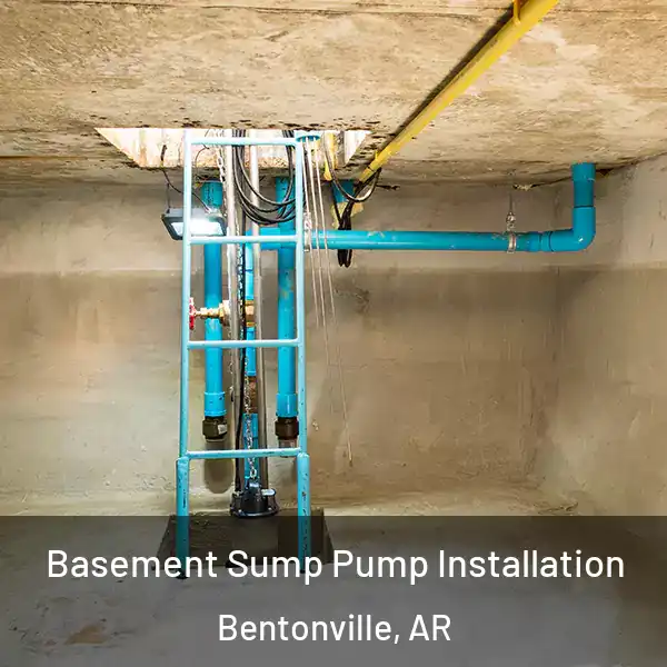  Basement Sump Pump Installation Bentonville, AR