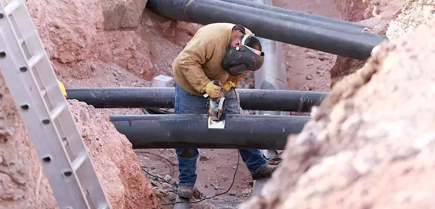 Cast Iron Sewer Pipe Replacement in Bentonville